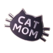 Cat Mom Pin Badge For Cat Lovers